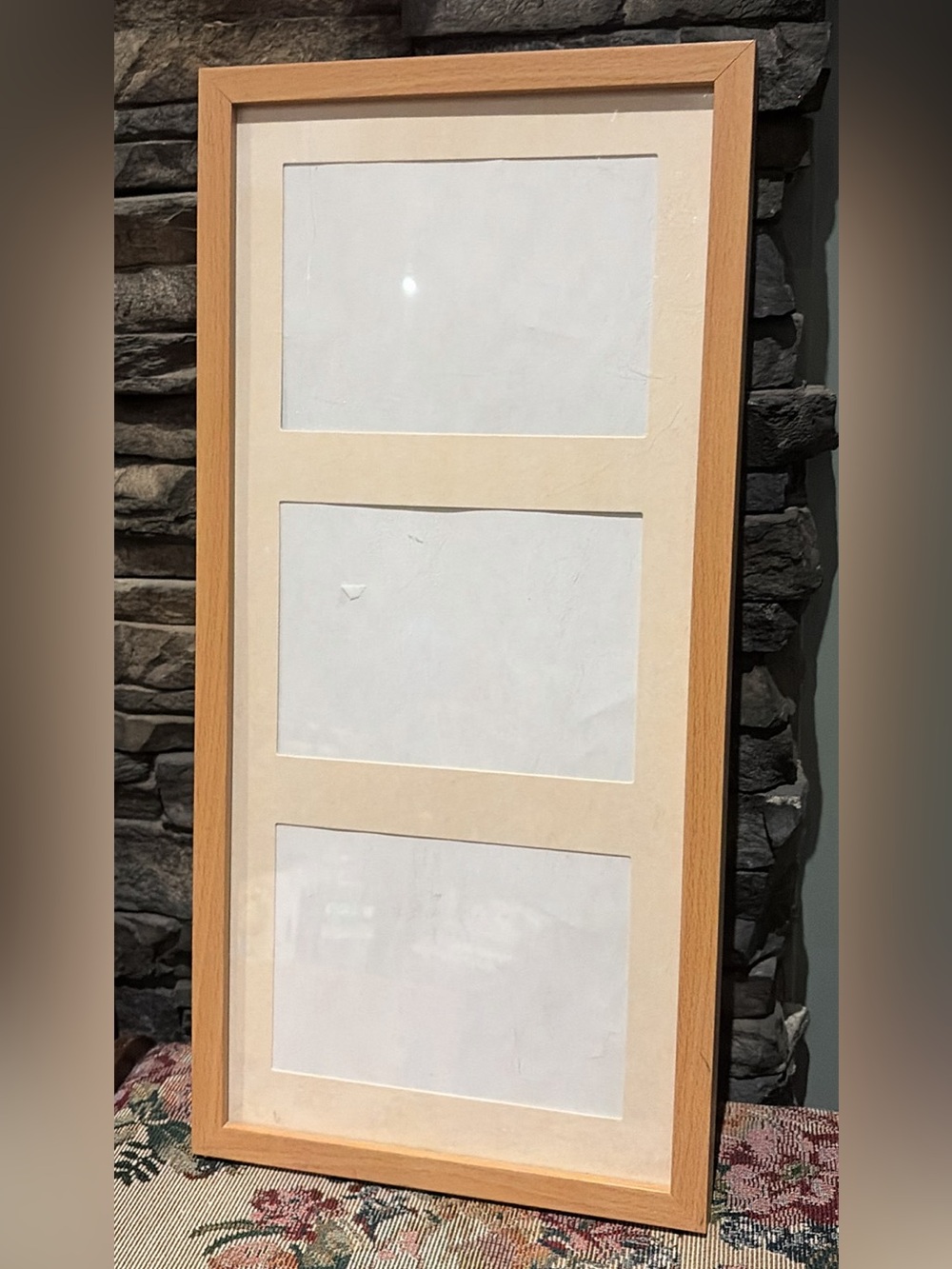 Wooden 3-Opening Collage Picture Frame